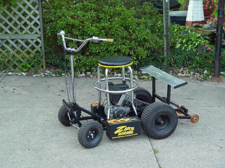 Bar Stool Go Kart